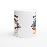 Cozy Companion: 'I'm Sorry, I Have Plans with My Bed' Cat Mug