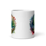 Enchanting Forest Landscape Ceramic Mug -